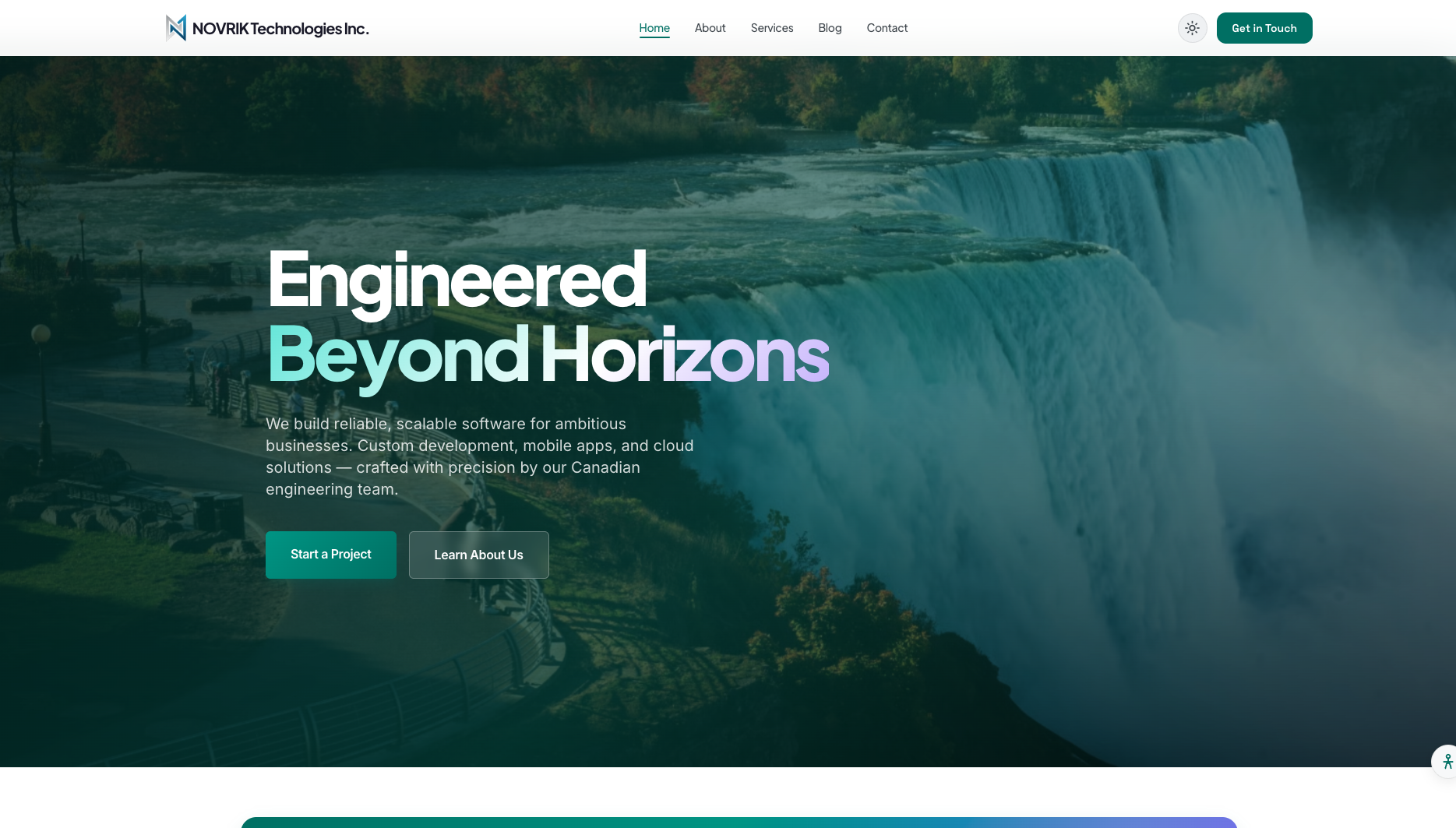 Novrik Technologies – Corporate Website & Digital Presence