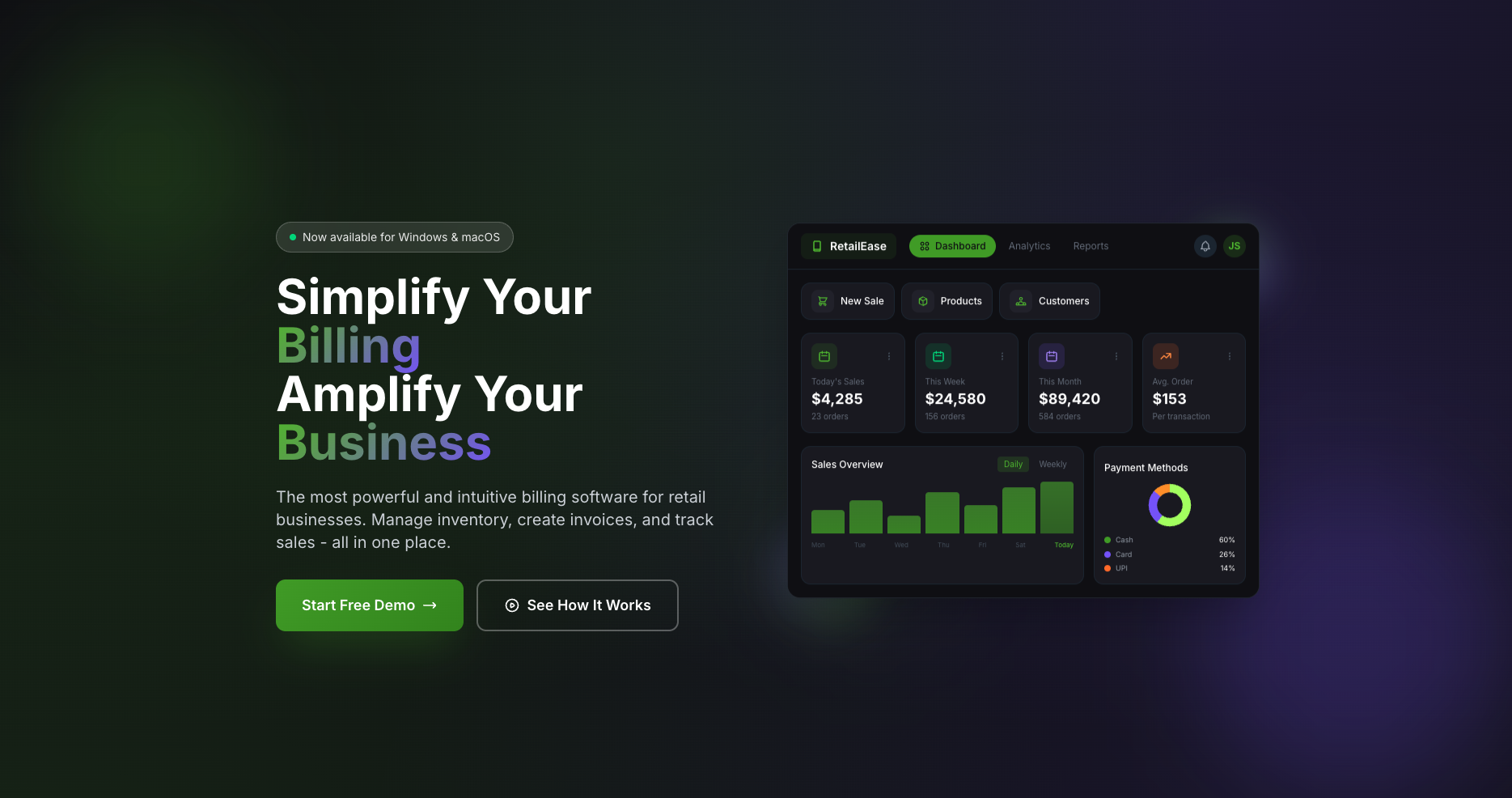 Smart Retail Management System